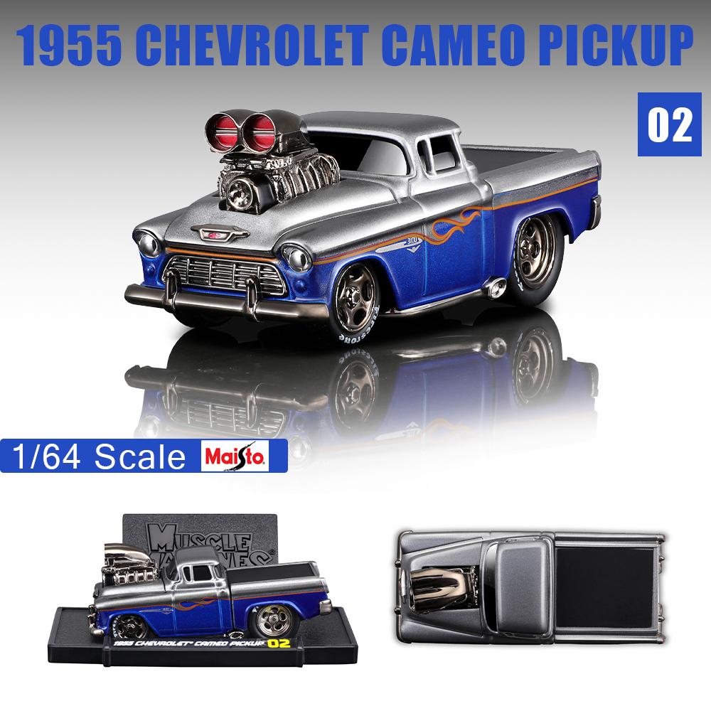 Maisto 1:64 1993 Chevrolet 454 Lamborghini Chevrolet Datsun classic static car alloy die-casting car model collection gift toy