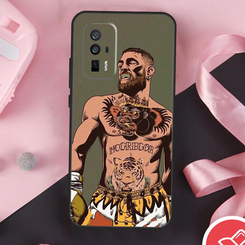 Conor McGregor Case For Xiaomi 14 Ultra Mi 15 Pro 13 11T 12T 13T 14T POCO X7 Pro X3 X5 X6 F5 F6 F7 Cover