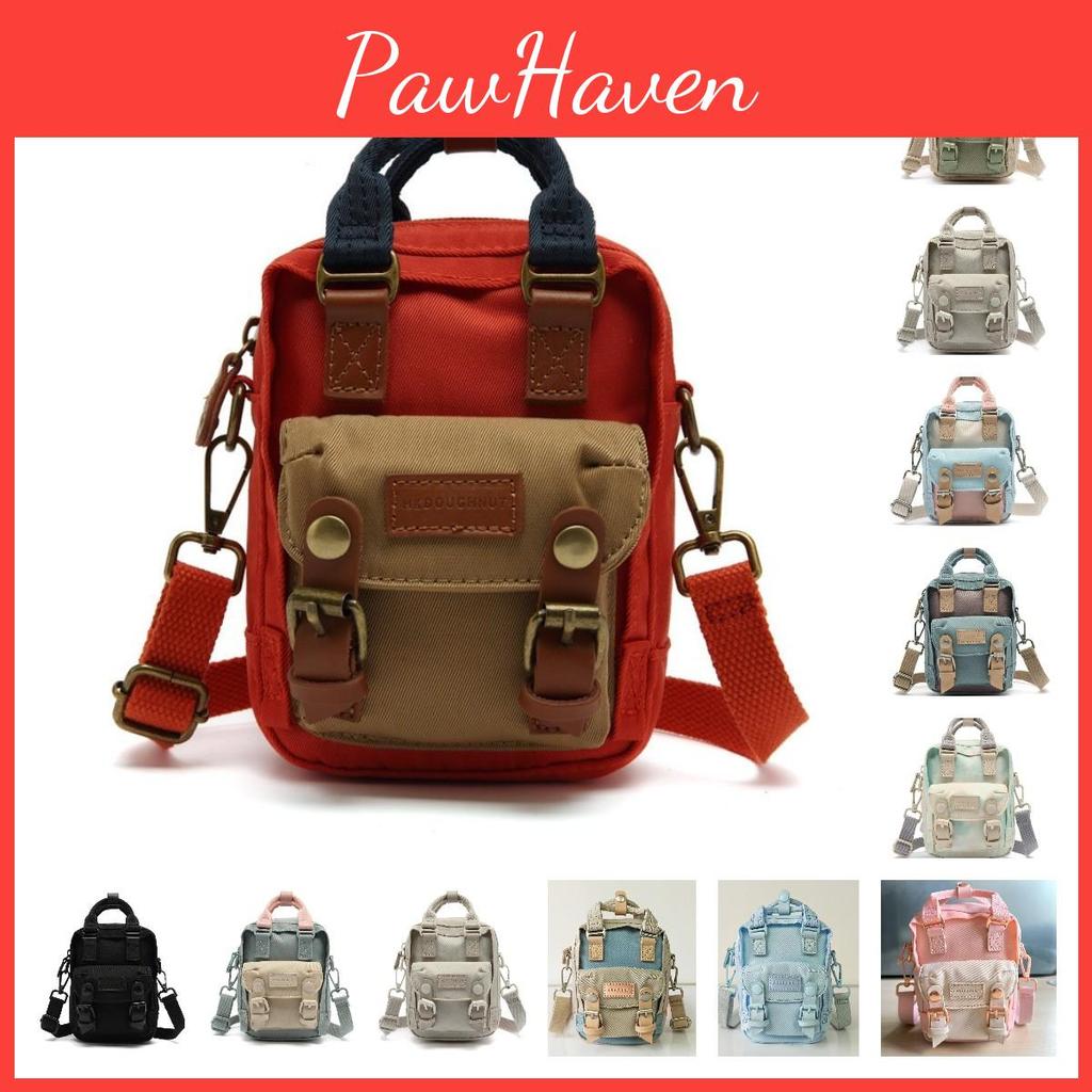 Mini Donut Waterproof Backpack For Women Cute And Fashionable Satchel Bag