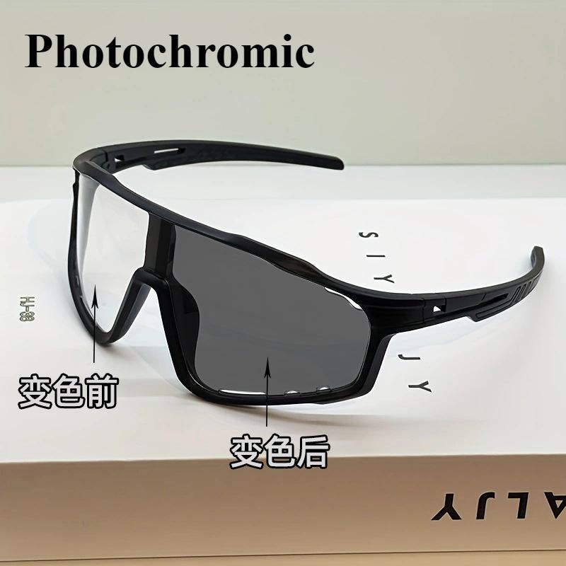 

Photochromic Cycling Sunglasses UNISEX Outdoor Sports Glasses Bicycle Riding Windproof Goggles