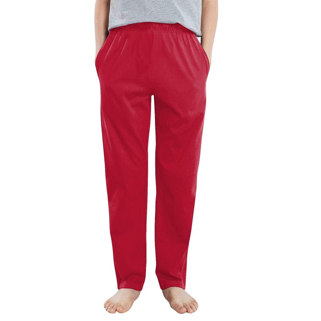 Kids' Casual Pants - Solid Color Sport Pants With Pockets