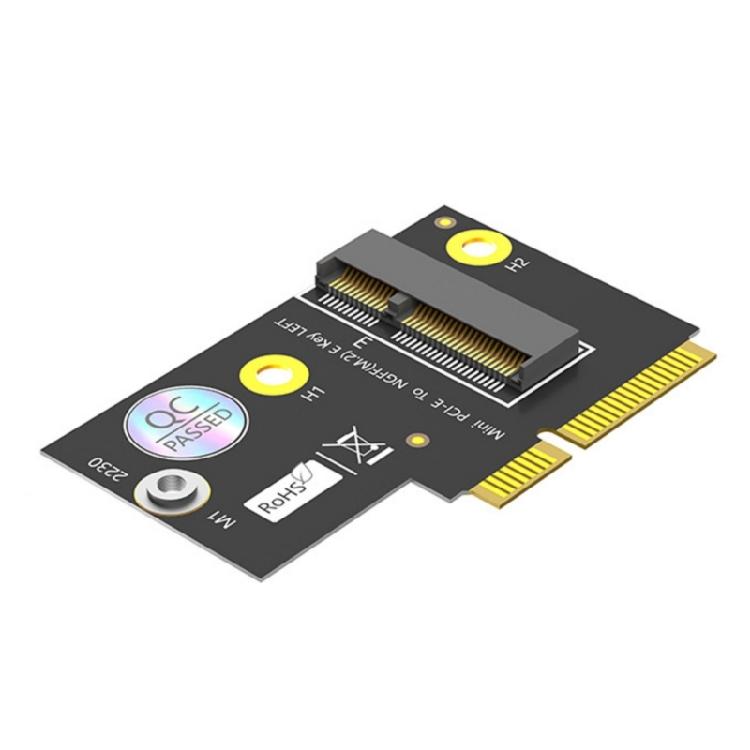 

AX210 Adapter Support 2230 Mini PCIE to M.2 NGFF Converter for WiFi Cards AX210 AX200 9260NGW Double Function 1