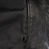 LITHIUM HOMME Made In Japan Cowhide Leather Single Riders Jacket 44 Black Men's Used