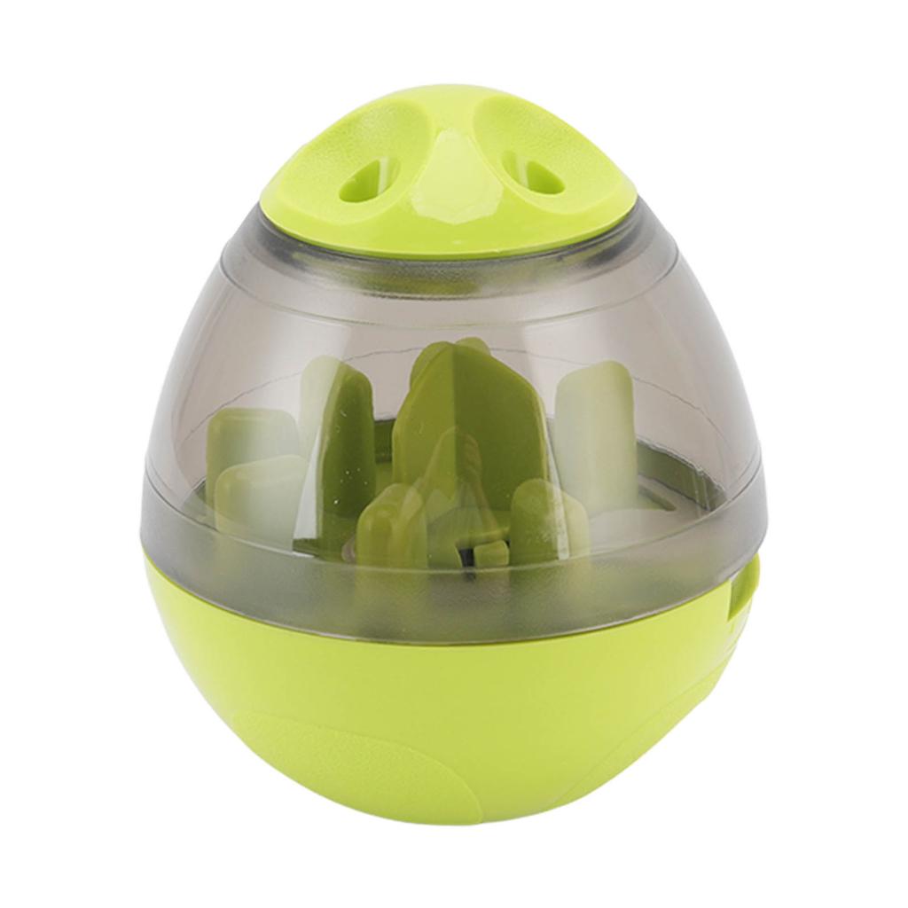 Pet Food Dispensing Ball Interactive Memory Training Dog Slow Feeder Puzzle Toy for Puppy Cat Light Green