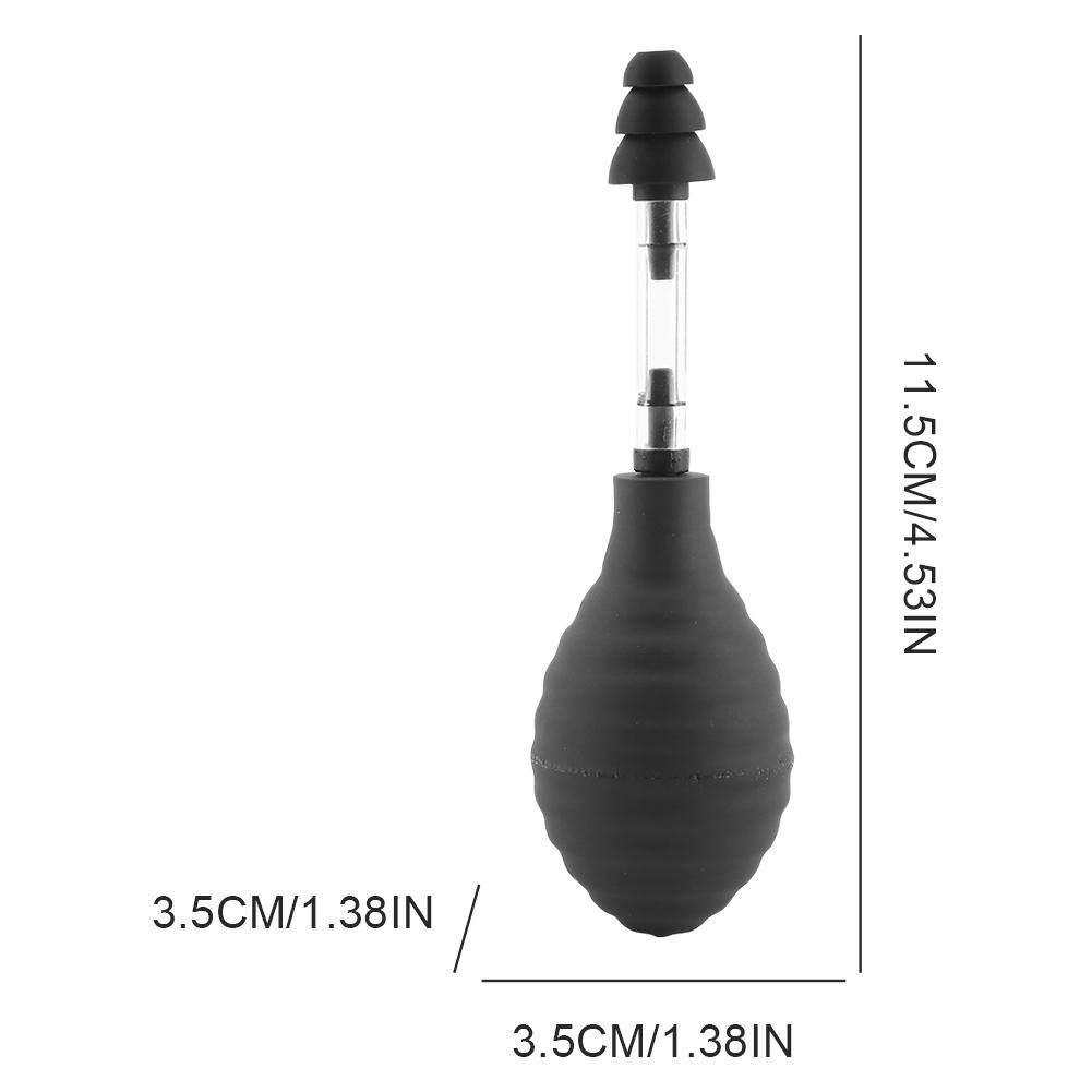Inner Ear Pressure Relief Tool Ear Pressure Regulator Reduces Tension Ear Pressure Relief Suction Device Silicone for Migraine
