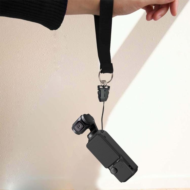 For DJI OSMO Pocket 3 PULUZ 2 In 1 Silicone Cover Case Set with Strap