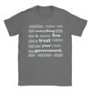 Everything Is Fine Trust Your GovernUnisext TShirts for Unisex  Novelty 100 Cotton Tee Shirt O Neck Short Sleeve T Shirt Clothes