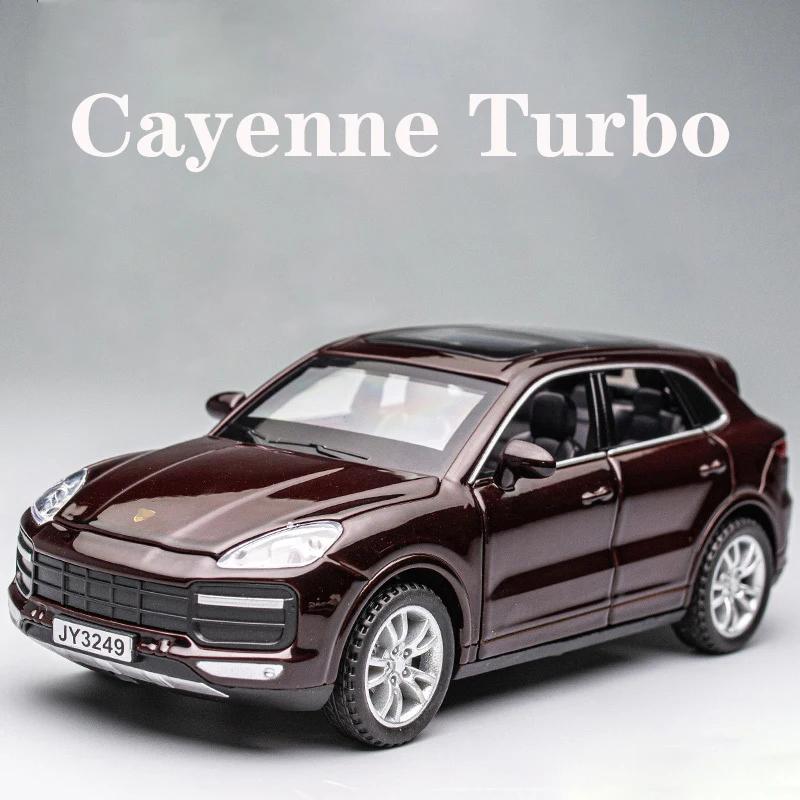 2020 New 1:32 Cayenne Turbo Car Alloy Car Model Simulation Car Decoration Collection Gift Toy Die Casting Model