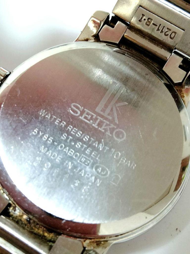 [USED] Discontinued [Made in Japan] SEIKO lk Lucia Day-Date Watch