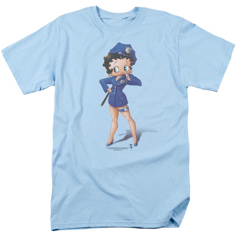 Betty Boop  Officer Boop  T-Shirt - Adult, Child XL
