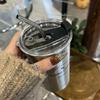 New  Stainless Steel Coffee Mug with Straw Lid Portable Coffee Cup Drinking Beer Milk Water Cup Restaurant Bar Party 500ml