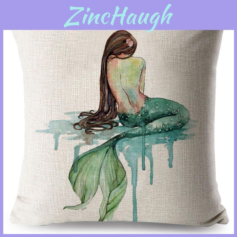 Exquisite Anime Cartoon Mermaid Pillowcase Perfect For Adding Charm To Your Space