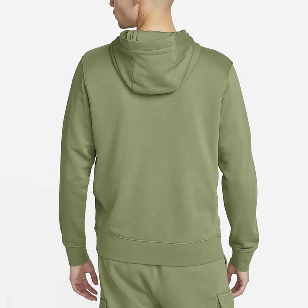 Nike Solid Color Hooded Casual Long Sleeve Sweatshirt Men Tops Green CZ7858-334