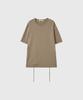 GENERALIDEA Temperature Cut Cool Loose Fit Knit T-Shirt [Taupe] / Gf2Lkp538