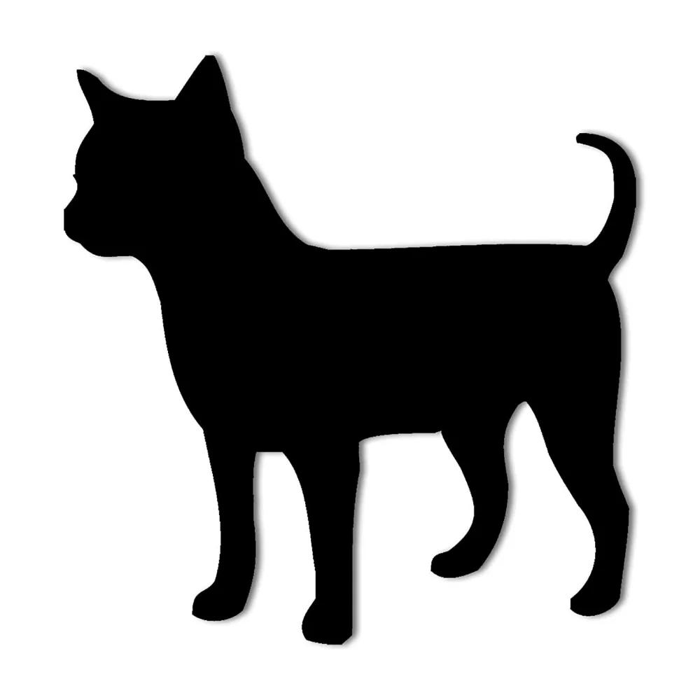 Plaque Murale Métallique Chihuahua – Décoration Murale Silhouette De Chien, Hanging Wall Art, Et Décor Métallique Pour Mur