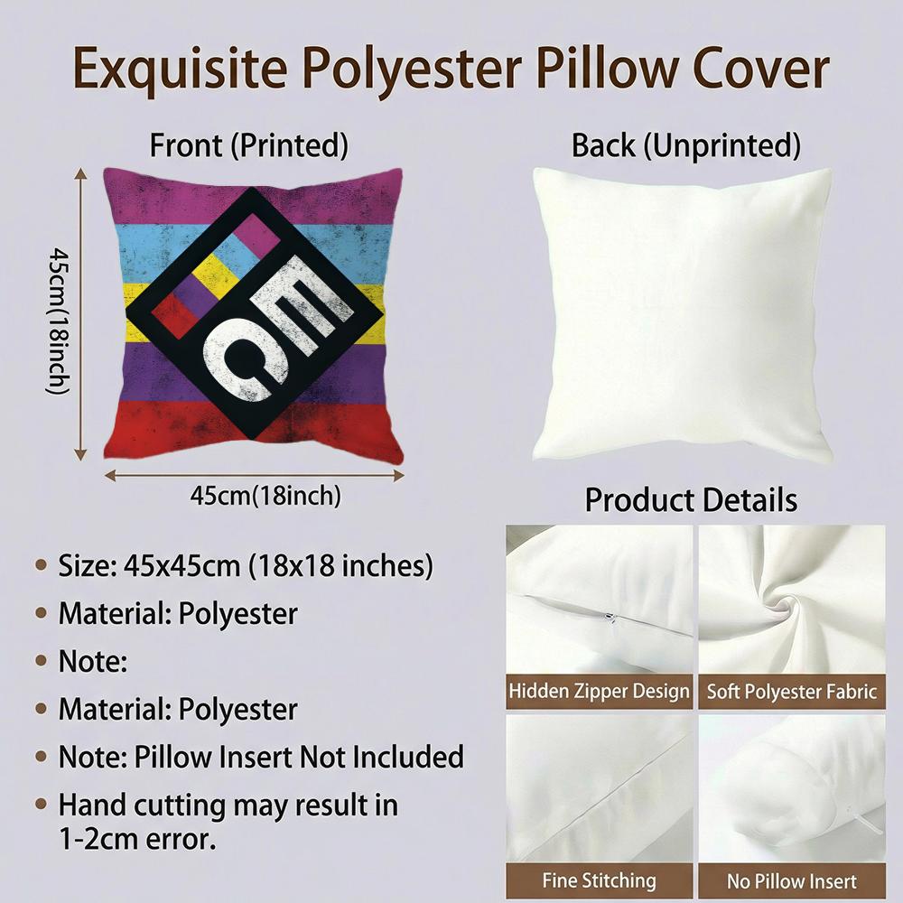 Electric Callboy Cushion Cover Cushion Cover Set 4Pcs 50X50 45X45 40X40 Pillowcase Decorative Sofa Home Decor