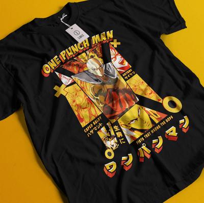 Yeni One Punch Man Tişört Saitama Tişört Garou Tişört Fubuki Genos Anime Manga TAMam Tişört