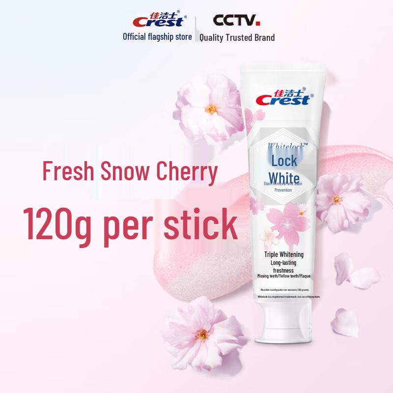 Crest Scented Lock-White Toothpaste