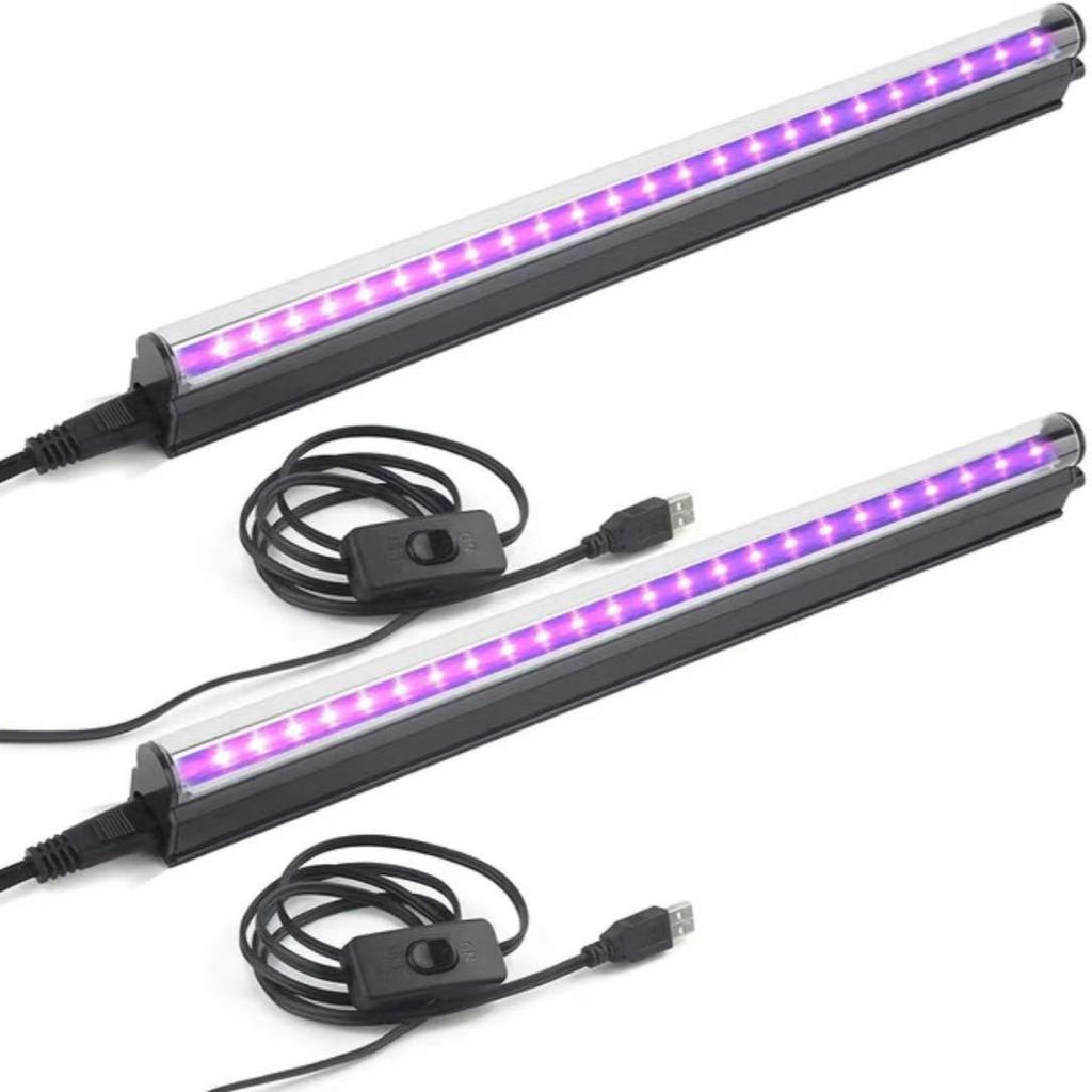 T5 Ultraviolet LED Tube Light - UV365 Purple Light for Stage and Fluorescent Detection