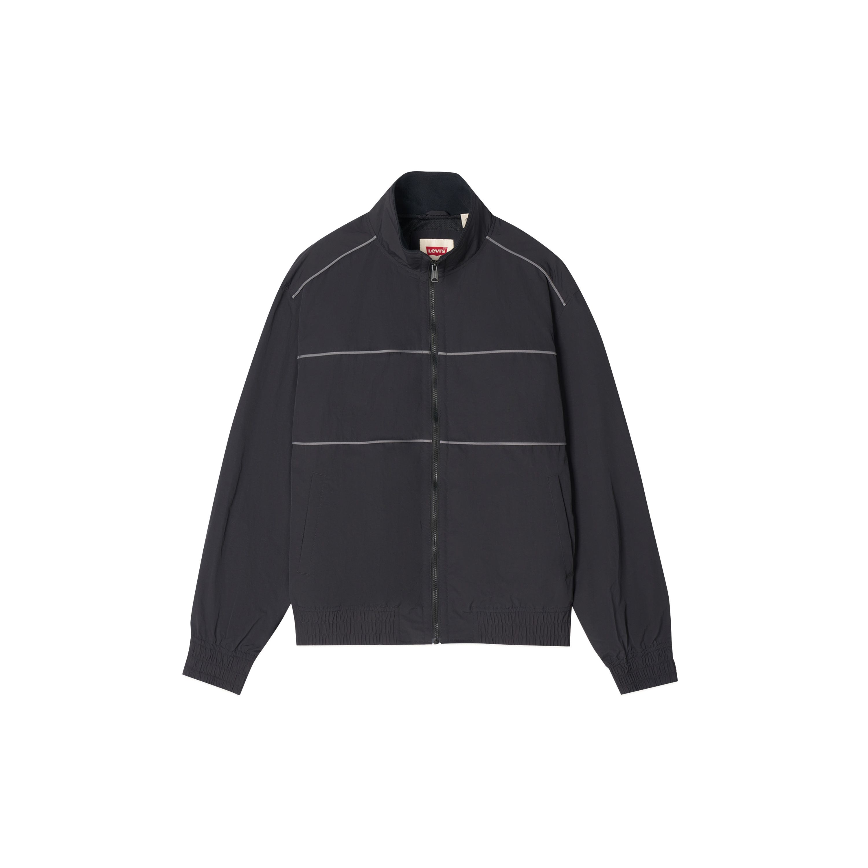 Легкая повседневная куртка Levis для улицы, свободная, короткая, с воротником-стойкой, модная, простая, удобная, унисекс, куртки 005BJ-0000 L
