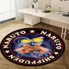 1pc Naruto Shippuden Anime Theme Circular Rug - Home Decor, Office Round Mat, Outdoor Gift Carpet for FansRC2775