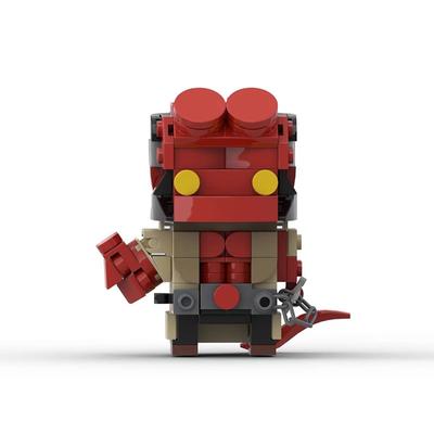 Moc Purgatory Lord Hellboy Bloc de construction Assemblage Jouet créatif Modèle Cadeau