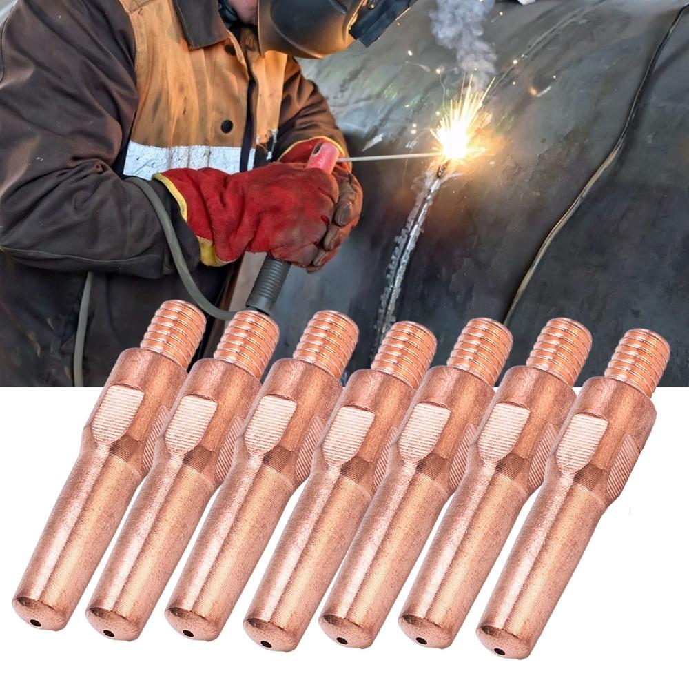 10pcs 40x1.2mm Size MIG Welding Contact Tips Conductive Welding Nozzles Industrial Welding