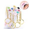 Reusable Lash Mascara Wands Sparkling Lash Spoolies Multi-Purpose Comb Brushes  Makeup Tools