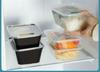 Disposable 750ml Rectangular Takeaway Box with Lid - Thickened Transparent Plastic Lunch/Fruit/Fast Food Container