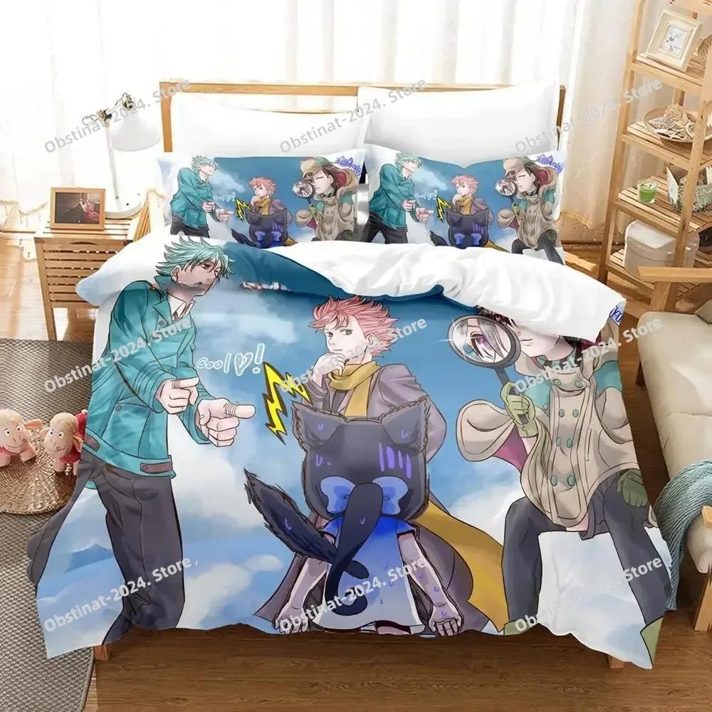 3d Anime ID INVADED Beding Set Single Twin Printed Bed Linen Set With Pilowcase Bed Soft Duvet Cover Single Double Quen Super King-Sized Dimensionsd