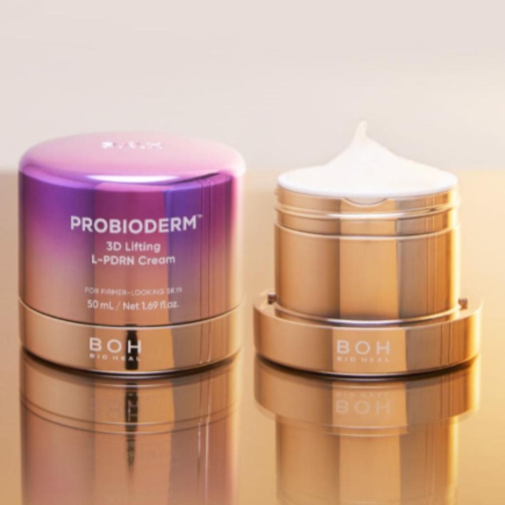 

Bioheal BOH Probioderm 3D Lifting L-PDRN Cream 50ml×2 | Firming & Regenerating Probiotic Moisturizer