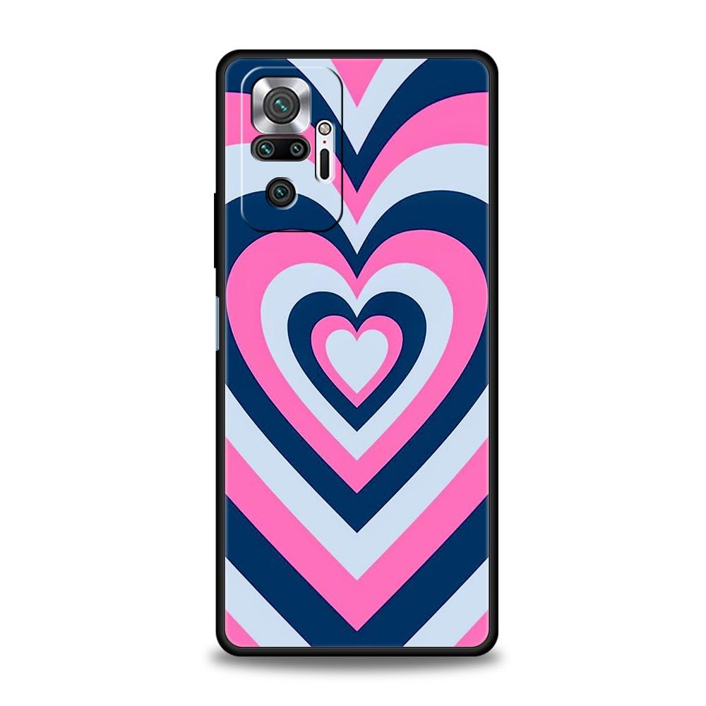 Latte Love Kaffee Buntes Herz Handyhülle Für Xiaomi Redmi Note 13 12 5G 11 10 Pro Plus 4G 9S 9 8 7 9T 13C 10C 9C 9A Hülle