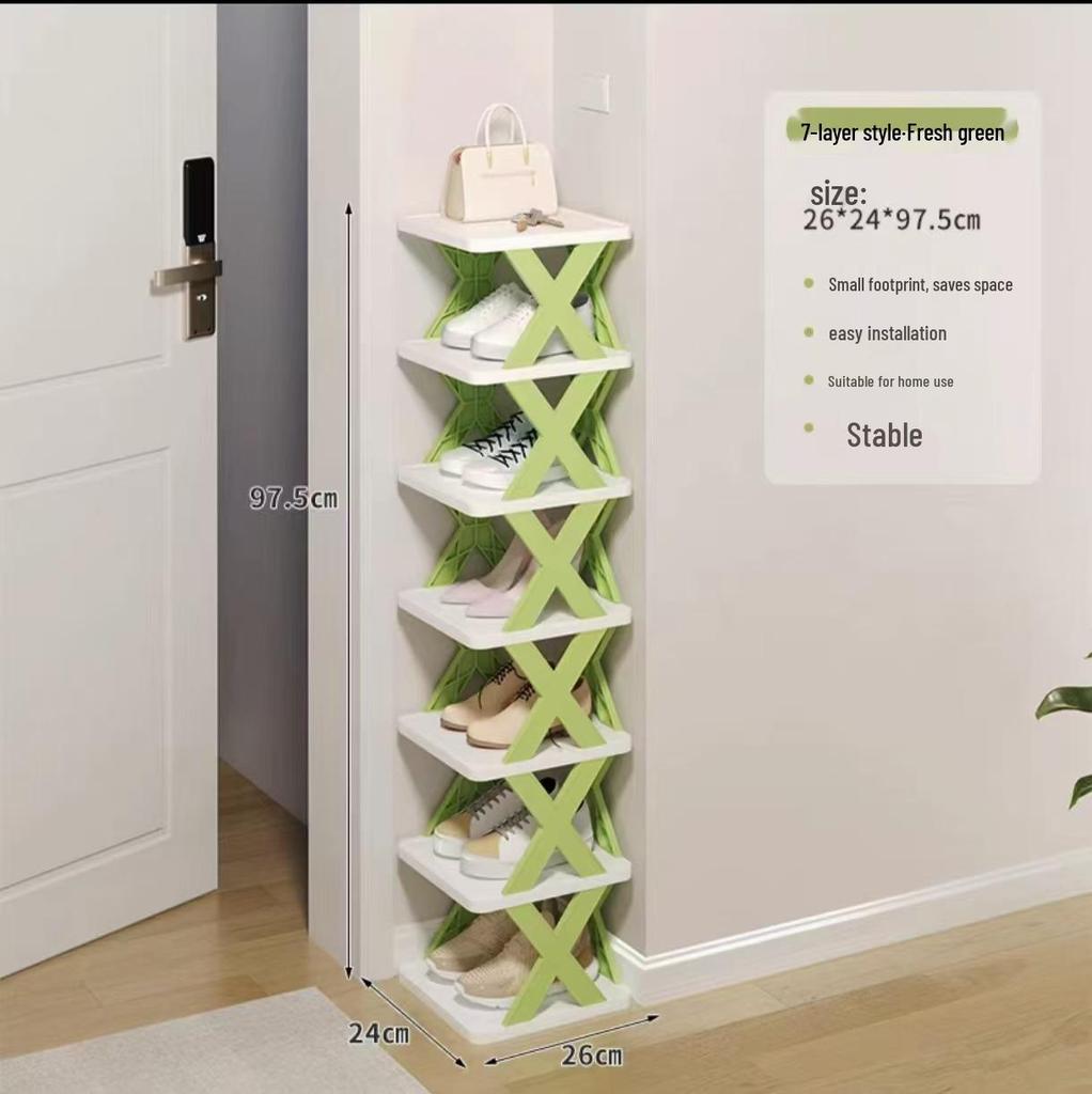Compact Dustproof Shoe Cabinet for Dorms and Small Spaces