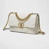 2025 Sheepskin Diamond Chain Square Bag: Stylish Women's Leather Shoulder and Messenger Bag
