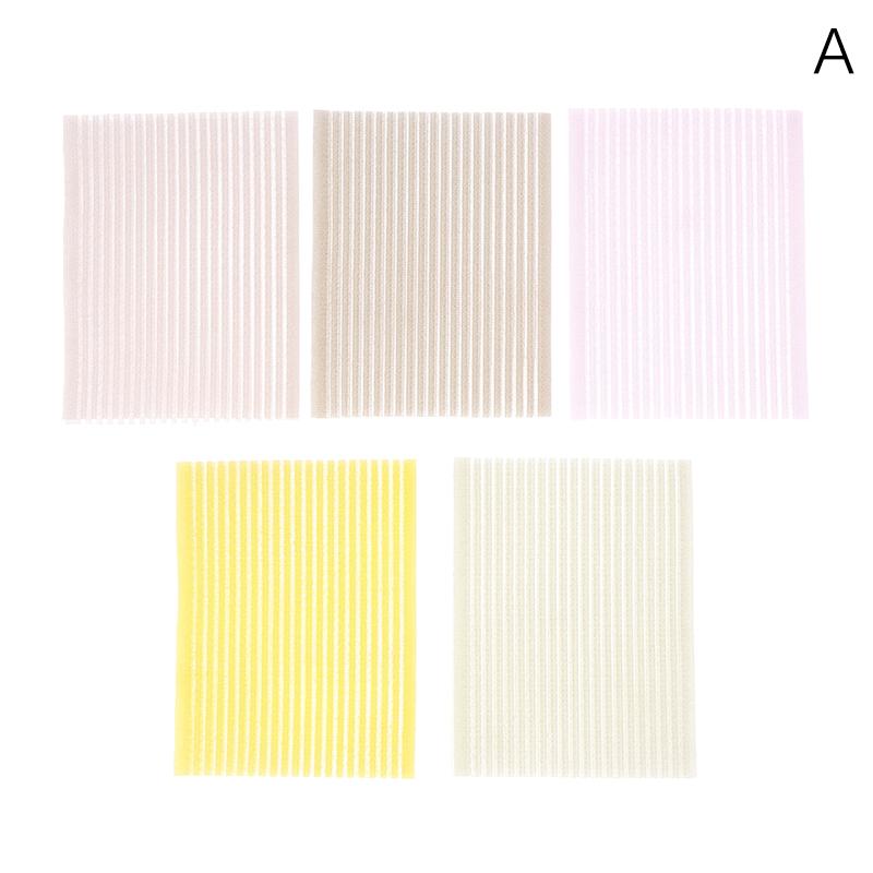 10Pcs Novel Front Hair Fringe  Stabilizer Makeup Sticker Pad Patch Pastel Clip Bangs Magic Tape Fringe Girls Gifts