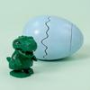 Cute Animal Bouncing Egg Wind-Up Toy, Funny Jumping Chick Dinosaur Capybara Penguin Clockwork Toy for Kids, Stress Relief