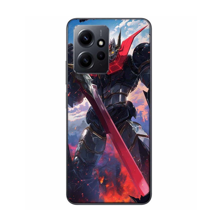 

G-Goldorak UFO Robot Phone Case For Redmi Note 14 15 Pro 5G 13 12 Pro Plus 11 11T 11E 11S 10 Pro 10S 9 9S Cover Cell Clear TPU C Redmi Note 15 4G