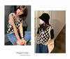 Women's Crochet Checkered Vest: Sleeveless, Loose, Lightweight Top for Spring & Autumn