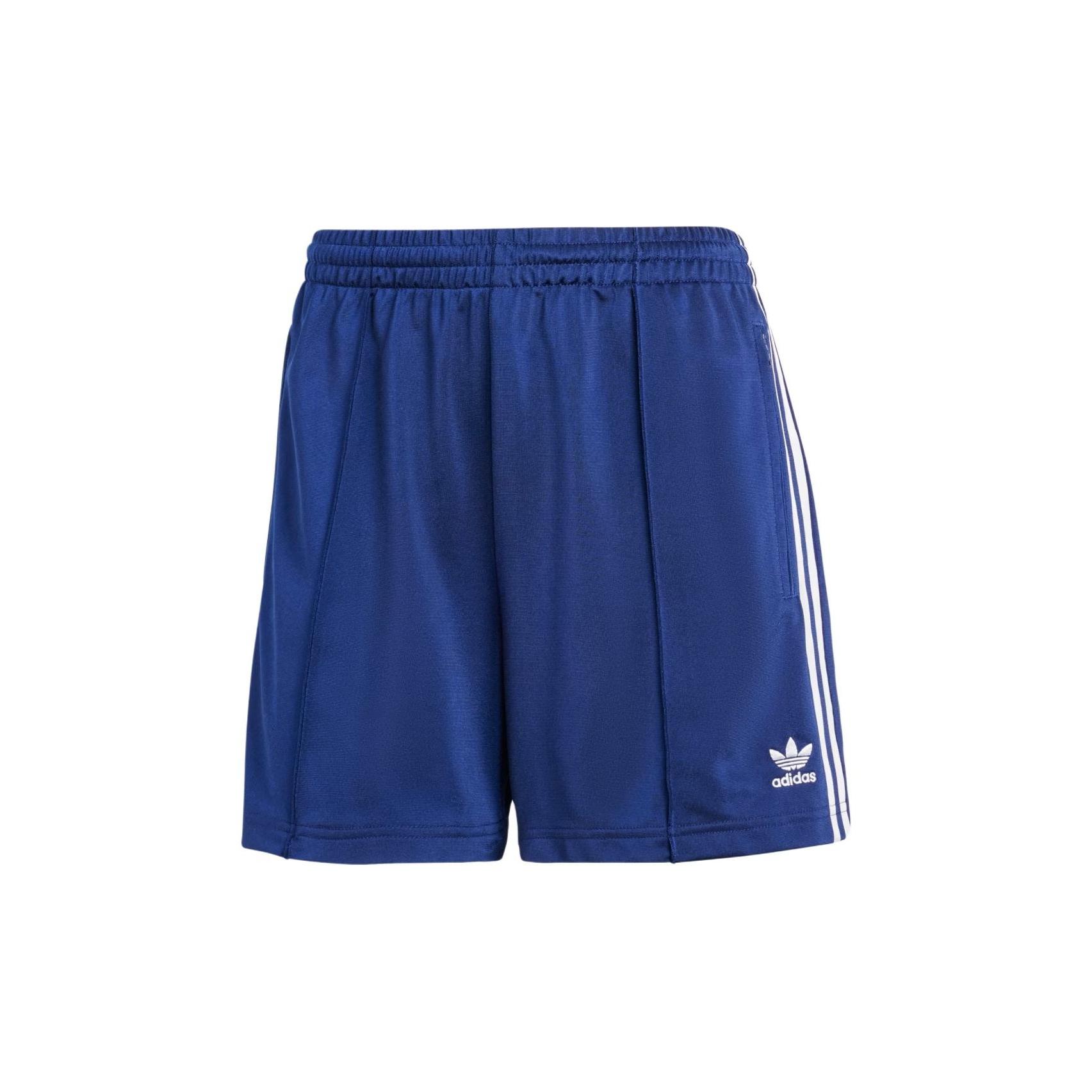 adidas Women s Firebird Dark Blue White Shorts IY7211 XS
