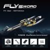 Rechargeable Sword Flying RC Drone Remote Control Flying Sword Toy for Boys Girls Magic Air Hovercraft Birthday Gift Drop-resistant with Glove Control