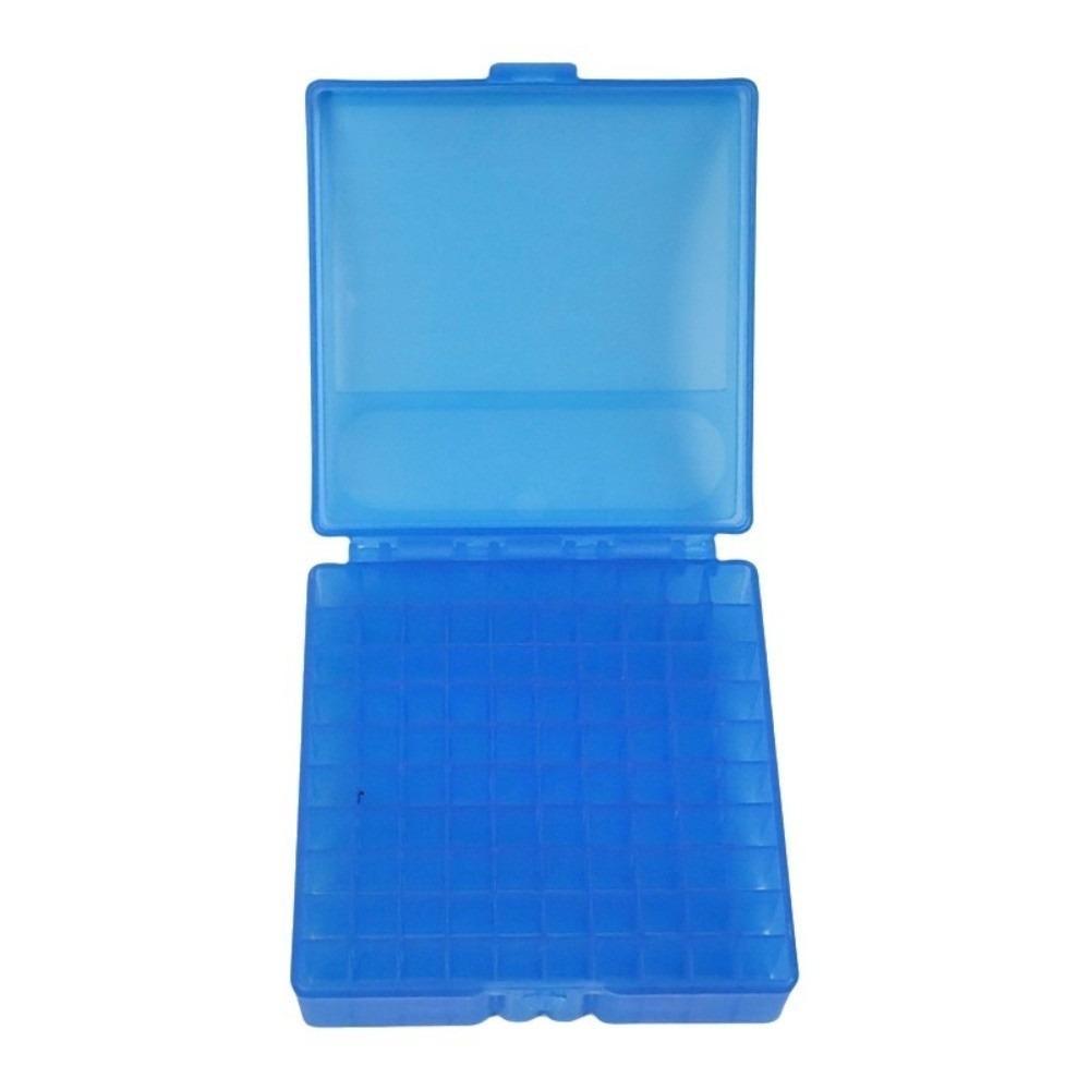 Multicolor Portable Storage Box Thickened PP 100 Squares Multi-Compartment Storage Portable Box Multi-Compartment синий