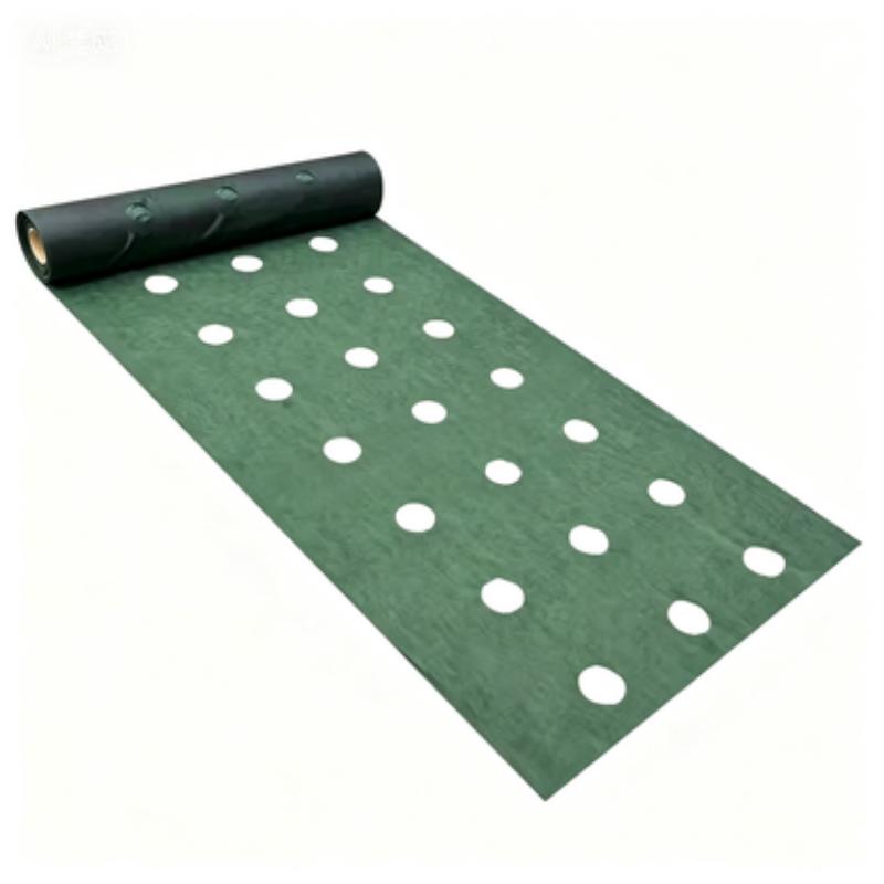 Xiaomi Green Black Perforated Grass Proof Cloth Non-woven Breathable Material Suitable for Vegetable Planting in Courtyards Farms