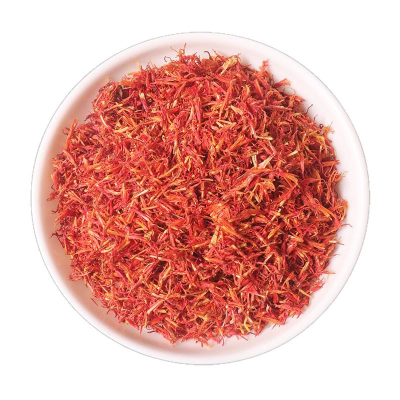500g Xinjiang Safflower: Dried Silk for Tea, Foot Bath, Herbal Medicine