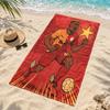 Galatasaray Microfiber Beach Towel Quick Dry Sand Free Lightweight Beach Towels for Travel Swimming Camping
