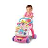 Trotteur parlant 2 en 1 vtech - super trotteur - rose pour bébé de 9 à 36 mois