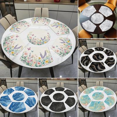 Absorbent Placemats Diatomaceous Earth Placemats Oil-Proof Heat Resistant Modern Table Mats for Dining Table Picnic
