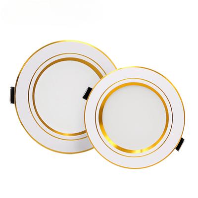 KARWEN 5W 9W 12W 15W 18W LED Downlight AC 220V 230V 240V Ceiling Light Bulb Gold Body Led Spotlight for Living Room