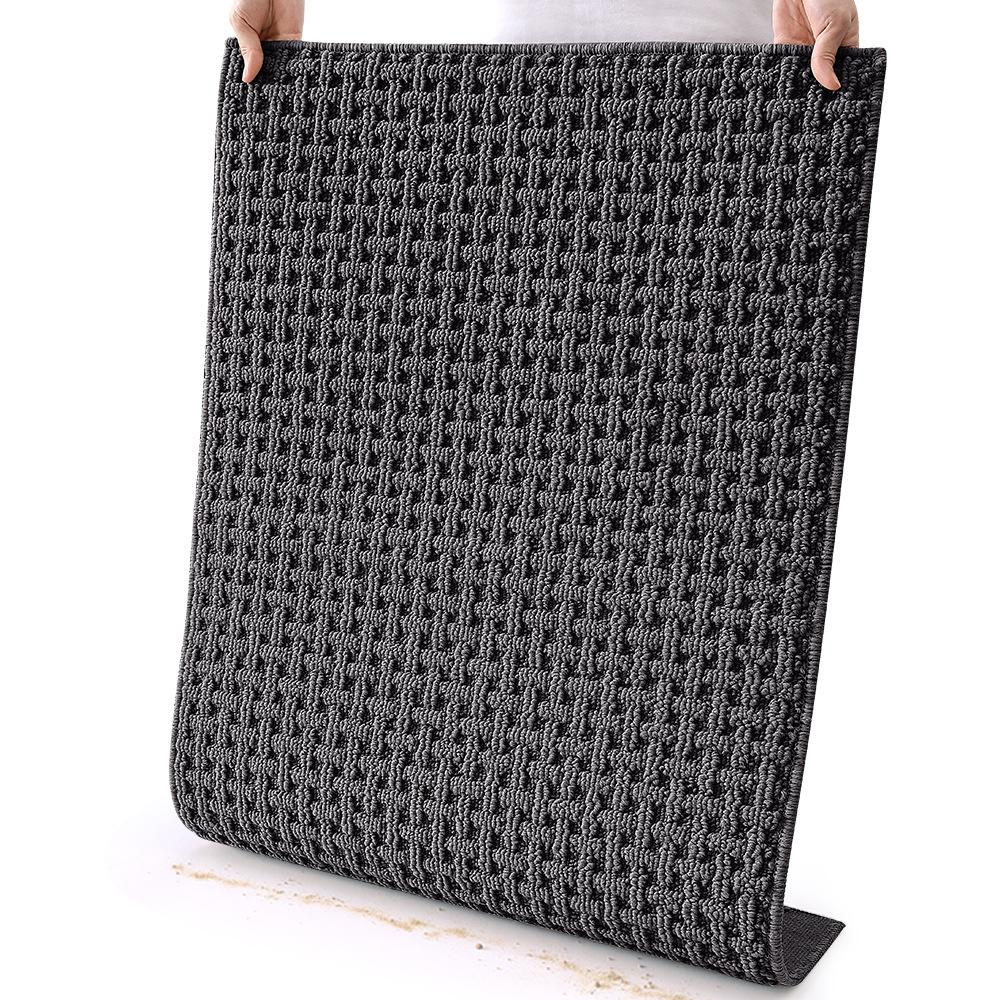 Floor Mat Door Entry Non-slip Mat Porch Outdoor Dirt Resistant Carpet Advanced Light Luxury Entry Door Foot Mat