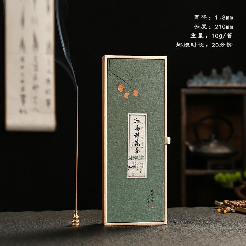 Палочки благовоний из сандалового дерева Агарвуд Ручной работы Натуральные палочки благовоний Ароматерапия Подарок Медитация Аромат Йога Osmanthus