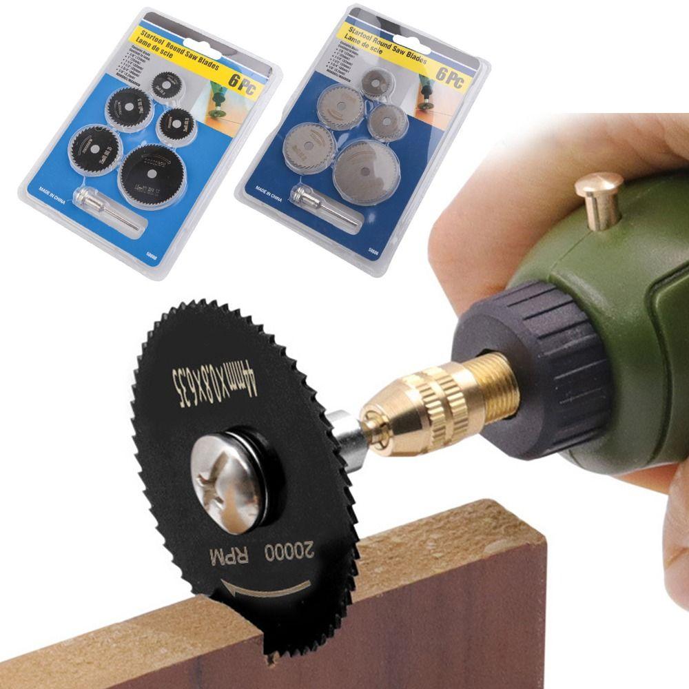 6PCS Multi-purpose Circular Saw Blade High-speed Steel Metal Cutting Blade  Precision Cutting